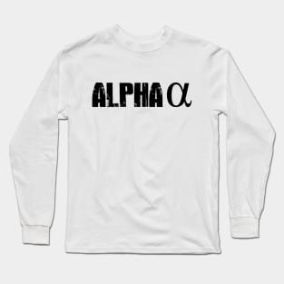 ALPHA Long Sleeve T-Shirt